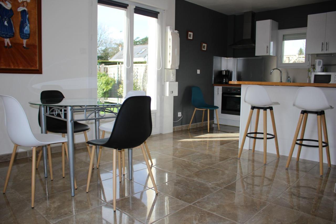 Kerguil-Leon Maison Familiale 2 Chambres, Plages A 10 Min En Voiture Moëlan-sur-Mer Zewnętrze zdjęcie